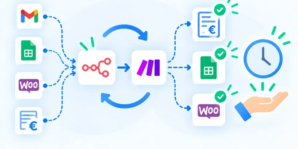 We automate: less manual work